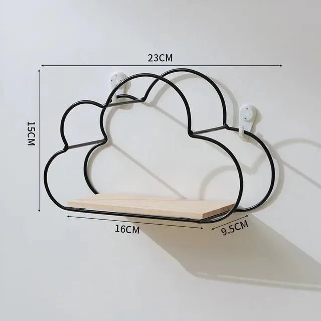 Etagère Murale - KidWallShelf™ - Noir - Galaxybebe