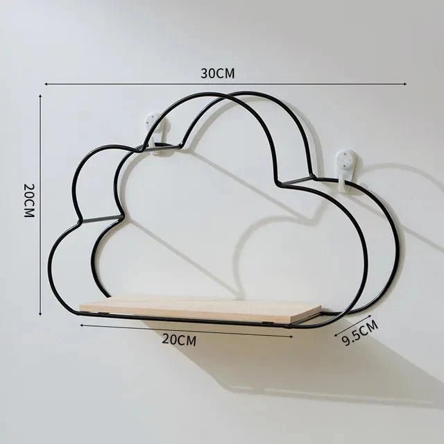 Etagère Murale - KidWallShelf™ - Noir - Galaxybebe