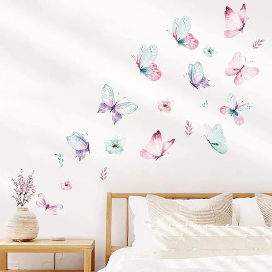 Décoration Murale - ButterfliesSticker™ - Vert - Galaxybebe