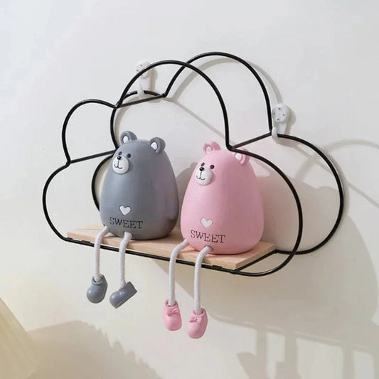 Etagère Murale - KidWallShelf™ - Noir - Galaxybebe